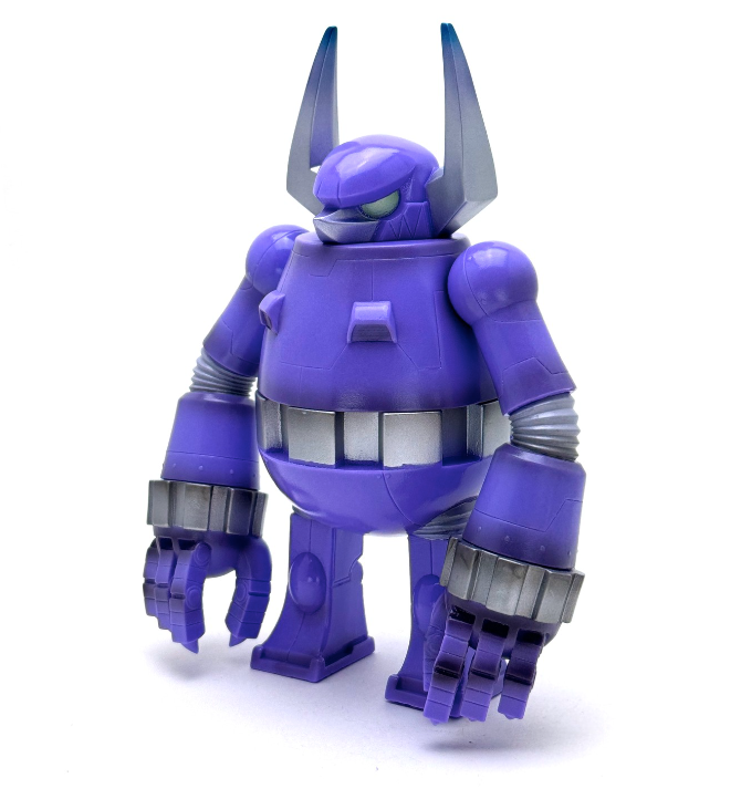 Touma - RETRO ROBOT PURPLE - Soft Vinyl Toy – Q POP