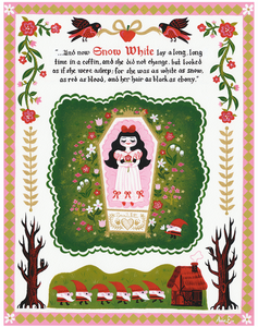 Asia Ellington - "Snow White" Print (Once Upon a Time: A Fairy Tale Art Show)