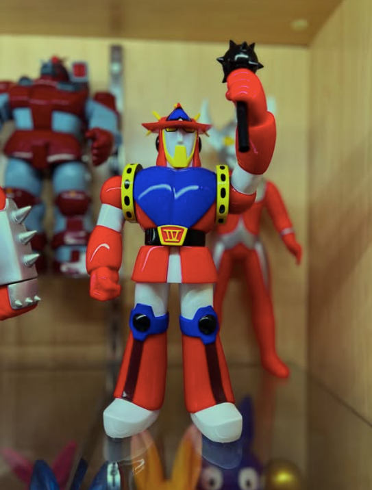 Boss Palmer Padler Machine Blaster Soft Vinyl Toy - Medicom Toy