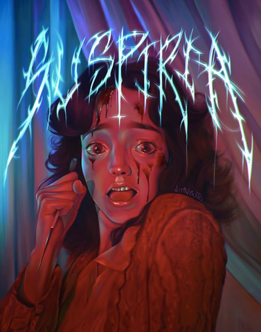 Nitan Pastel - "Suspiria" Print | Crimson Shadows: Italian Horror Art Exhibition