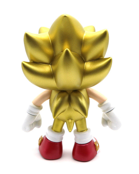 Sonic The Hedgehog Super Sonic Metallic Color  - SOFVIPS- Soft vinyl toy