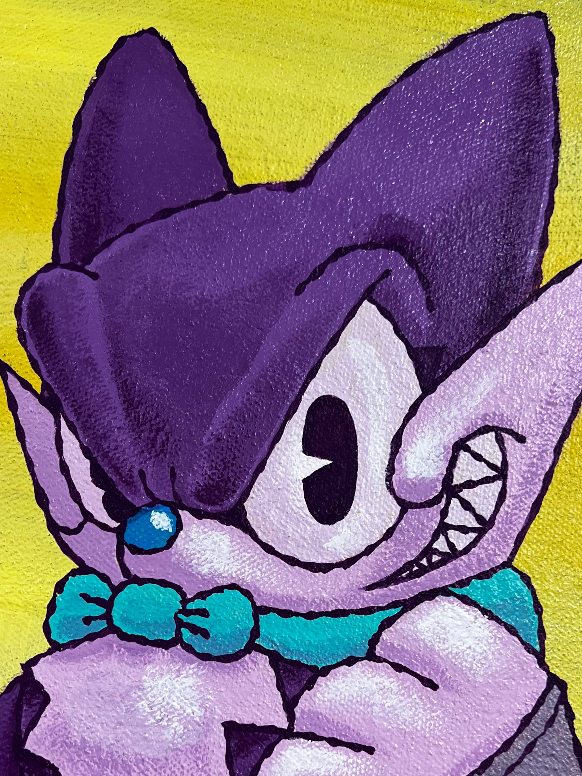 その他 TOUMA 25th ANNIVERSARY BLASTS THE CAT Touma - Blasts the Cat B - Original artwork on Canvas - Touma