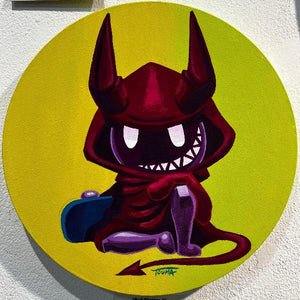 Touma - Evil Skater 3 Original artwork on Canvas - Touma & Mao Exhibition