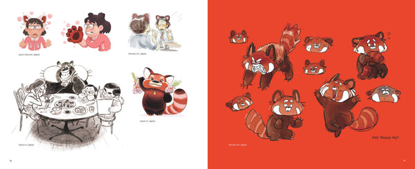Disney/Pixar The Art of Turning Red