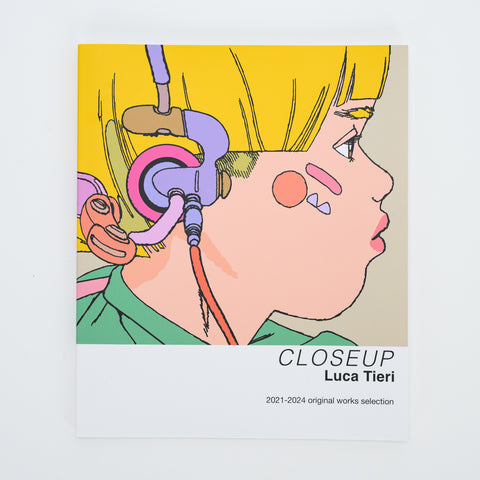 Luca Tieri Close Up 2021-2024 Original Work Selection Art Book - Lily in LA Exhibition
