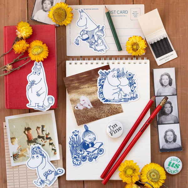 3P4 x Moomin® - Mymble Reading Sticker
