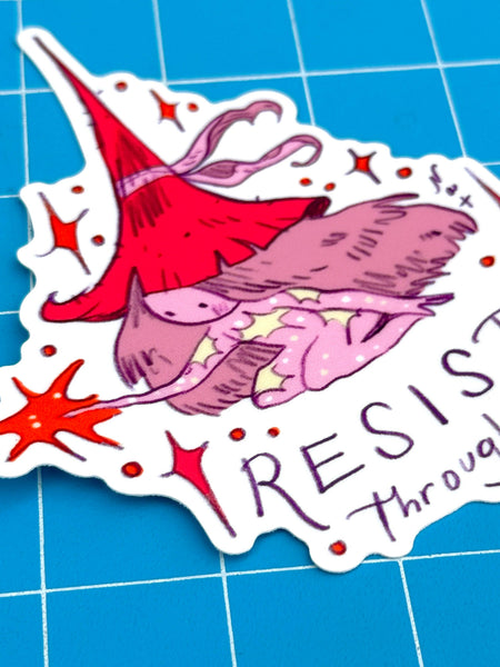 Sticker Only / Resist Through Creation