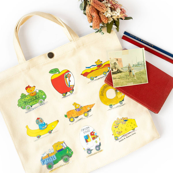 3P4 x Richard Scarry® - Busy Town Market Tote