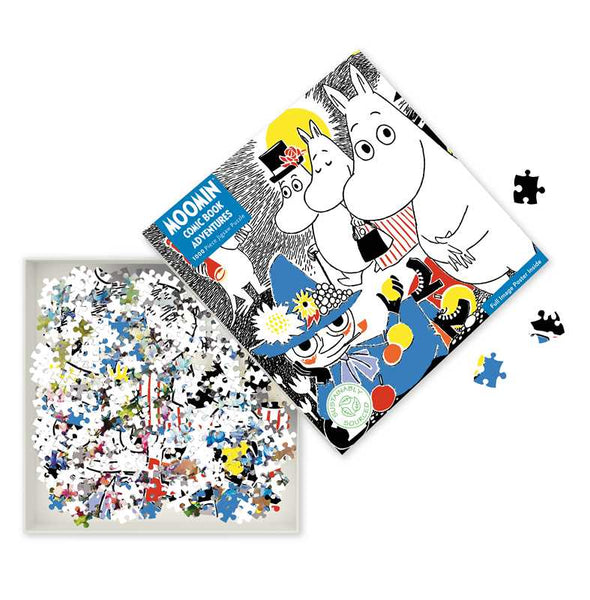Adult Sustainable Jigsaw Puzzle: Moomin: Comic Strip, Book One by