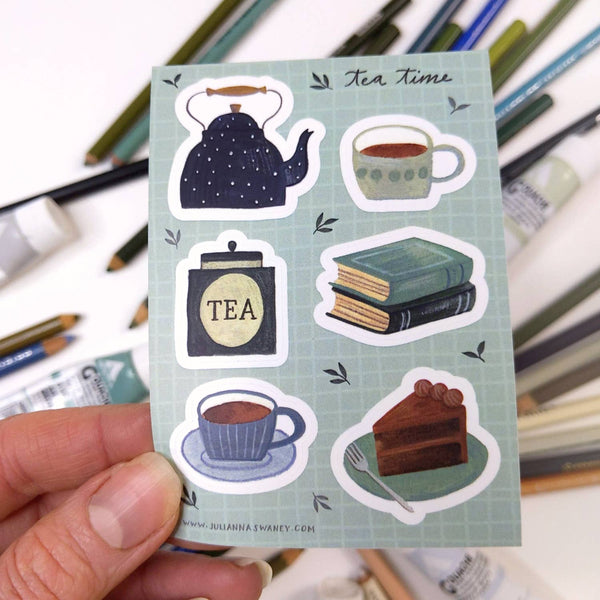 Tea Time Sticker Sheet