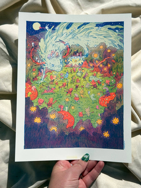 Morophon The Boundless Small Riso Print