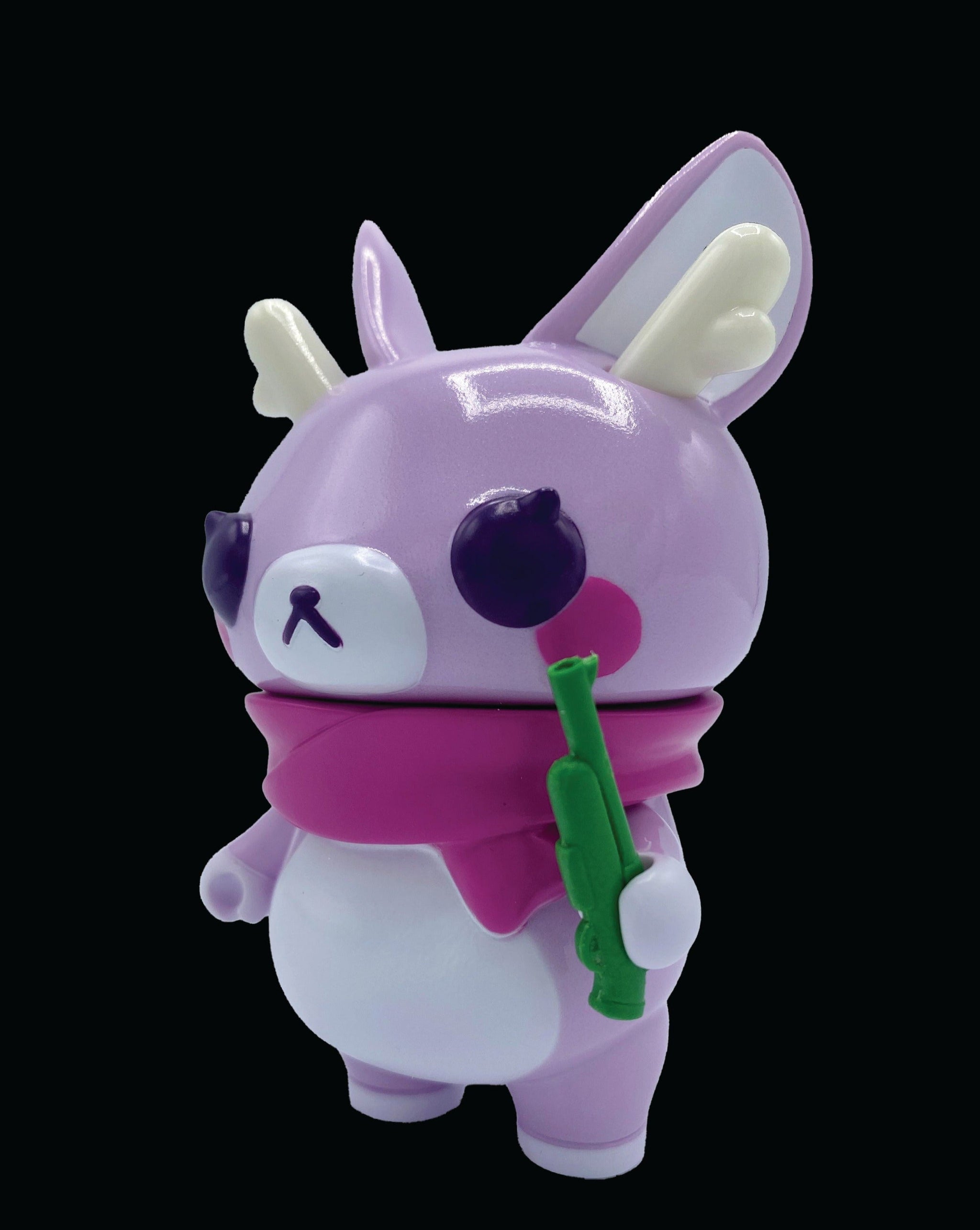 Asako Hashi - Momiji-chan Lavender Gun - Soft Vinyl toy – Q POP