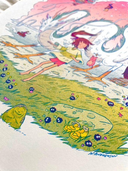 The Bathhouse Spirits - Small Print