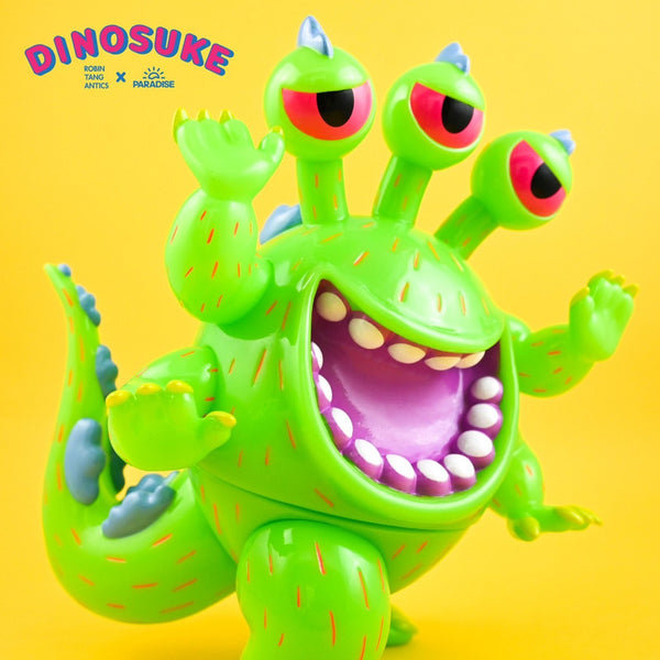 Robin Tang - Dinosuke (Neon Green) - Sofubi Figure