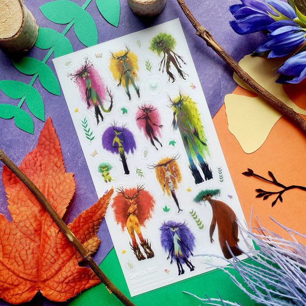 Dryad Forest Sticker Sheet