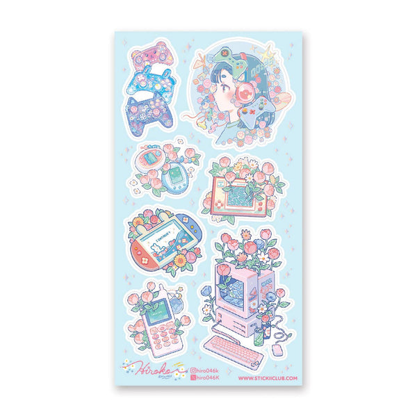 Gaming Wonderland Sticker Sheet