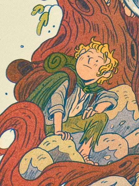 Natalie Andrewson - Lord of the Rings, Two Towers Print -  Riso Print