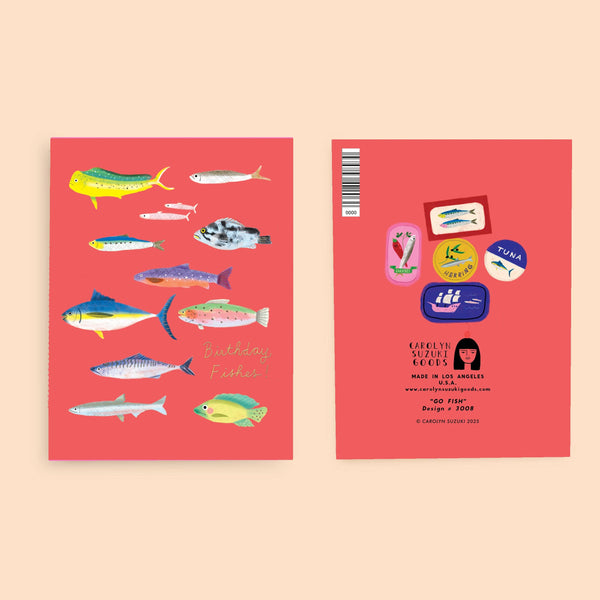 GO FISH - Birthday Card