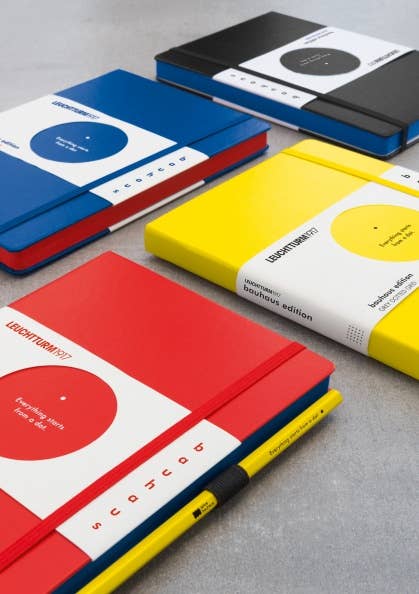 LEUCHTTURM1917 - Bauhaus Edition - Hardcover Medium Notebook