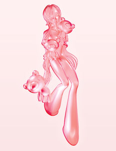 Kiana Irene - Gloomy_Girl.obj - Art Print - Gloomy Bear Exhibition