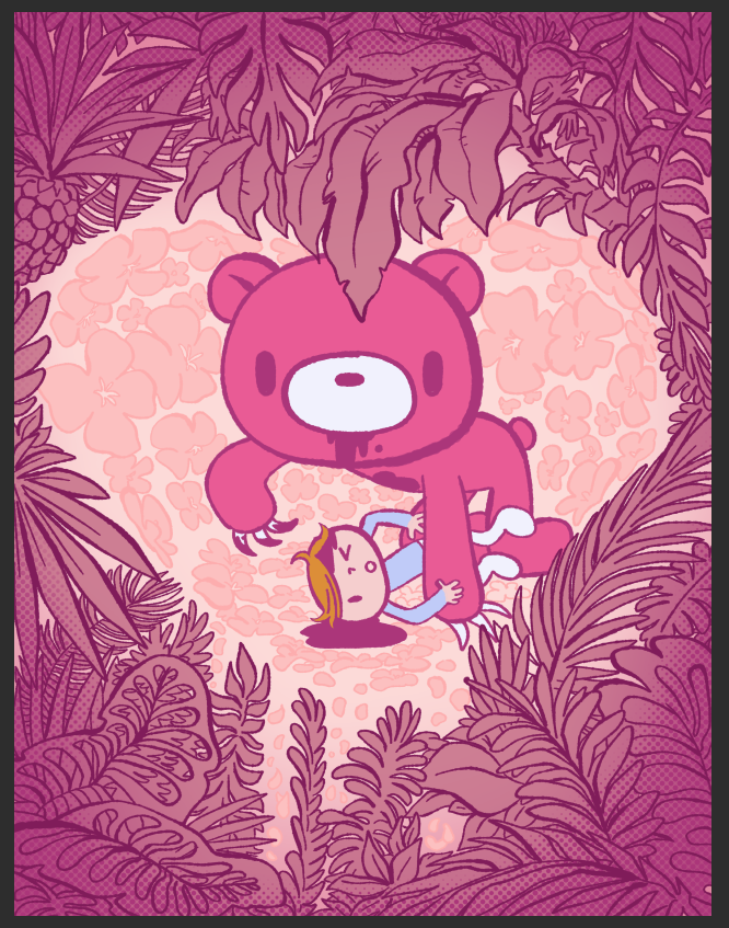 Violaine Briat - Gloomy - Art Print - Gloomy Bear Exhibition