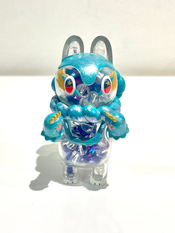Teressa Chiba INU-HARIGON Custom  KIRAKIRA STARS (Blue Stars) - Qpop Exclusive Color - Toy Toy Toy Art Show