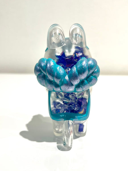 Teressa Chiba INU-HARIGON Custom  KIRAKIRA STARS (Blue Stars) - Qpop Exclusive Color - Toy Toy Toy Art Show