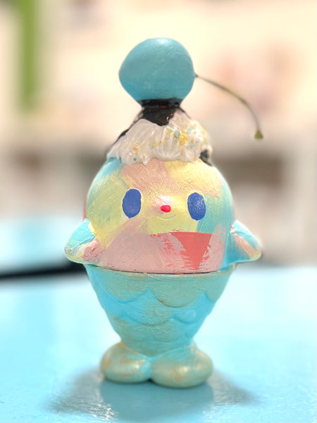 Seri Norica Sundy Blue Custom Handpainted #4 - Toy Toy Toy Art Show