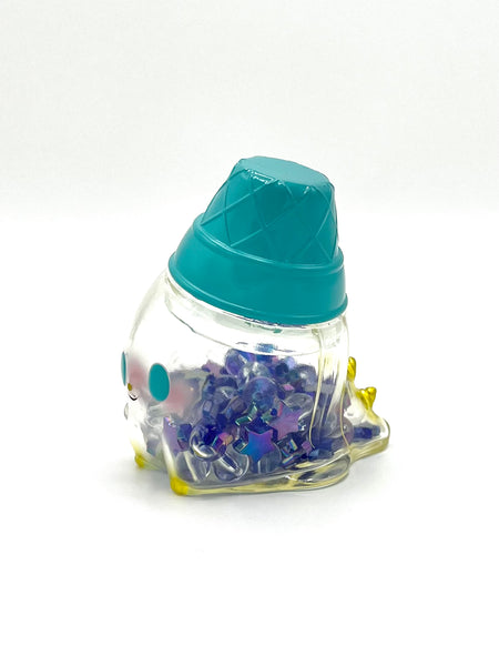 Seri Norica  Custom Kaiju Icey (Blue Stars) - Toy Toy Toy Art Show