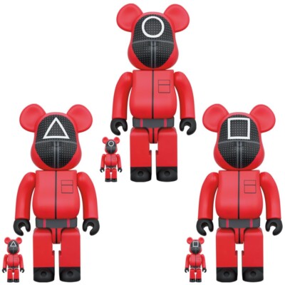 Medicom Toy - Squid Game Guards 400% & 100% BE@RBRICK Set