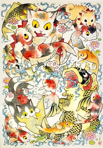 Konatsu - Capra Art Print / Poster