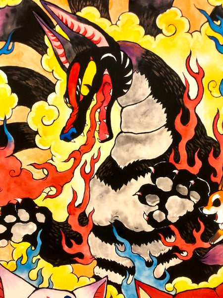 Konatsu - Evil Monster Art Print / Poster