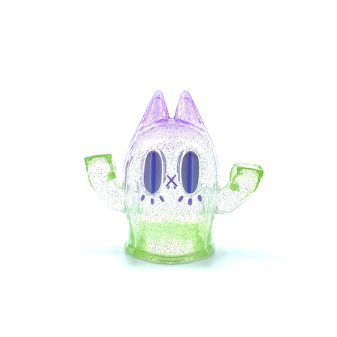 Mao - Ben the Ghost Cat ( Grape Lime Fizz ver. ) Soft Vinyl Toy - Q Pop Exclusive