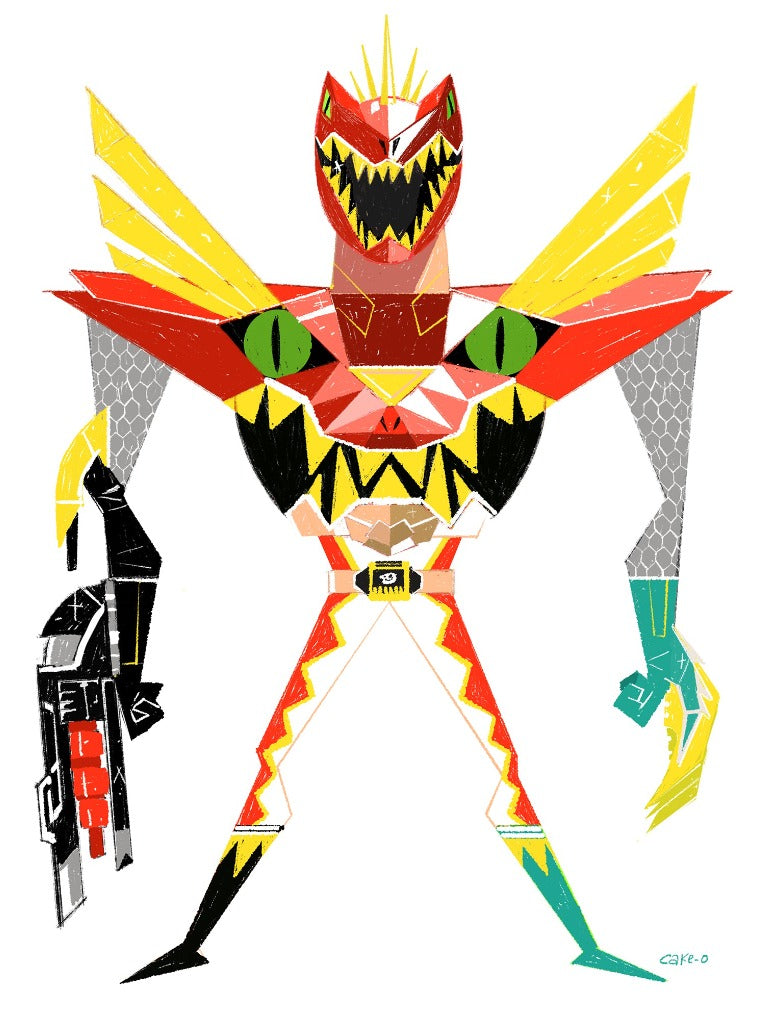 Keiko Murayama - Dino Thunder Print – Q POP