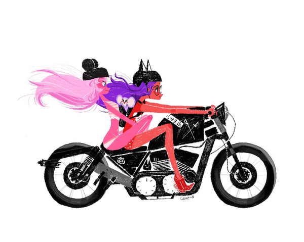 Keiko Murayama - Girls Revolution Art Print - Revolutionary Girl Utena Tribute Show