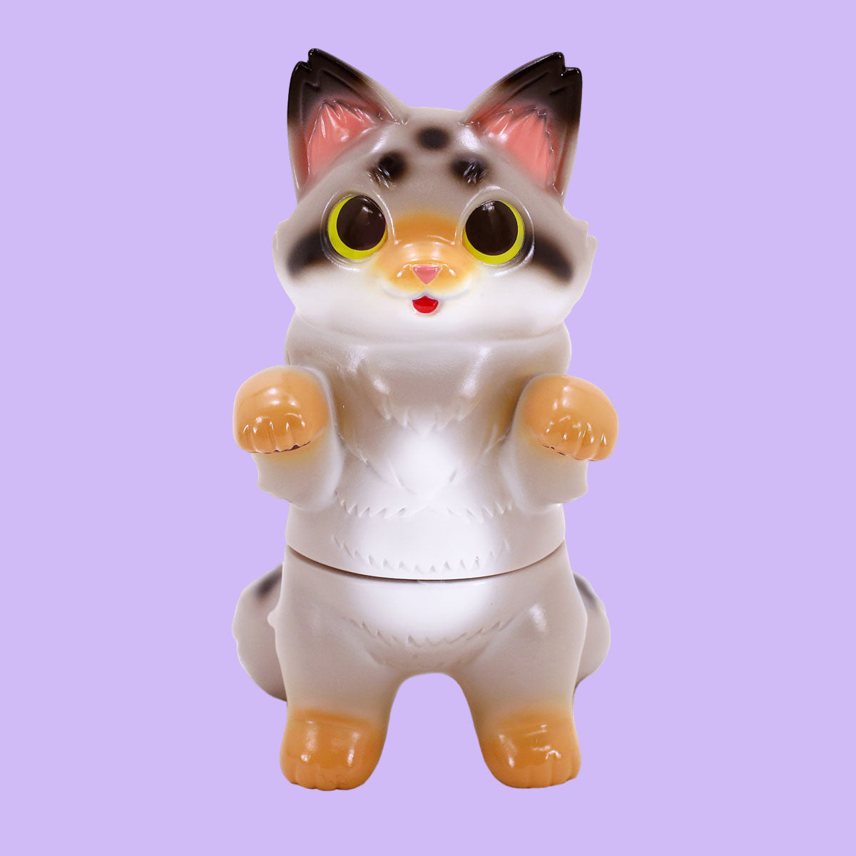 Konatsu - Fluffy Negora Manul Cat - Soft Vinyl Toy
