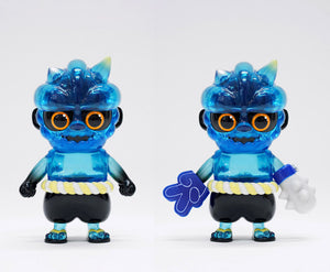 Oniki Clear Blue by Louis Wong - Soft Vinyl Toy