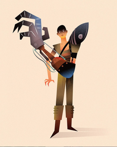 Nathan Jurevicius - Furiosa Art Print