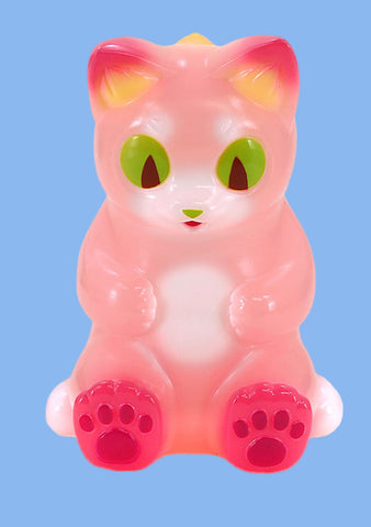 Konatsu Sitting Negora Sakura - Soft Vinyl Toy