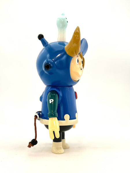 P-Man (Blue) by Hidenori Oguri - How2Work - Soft Vinyl Toy