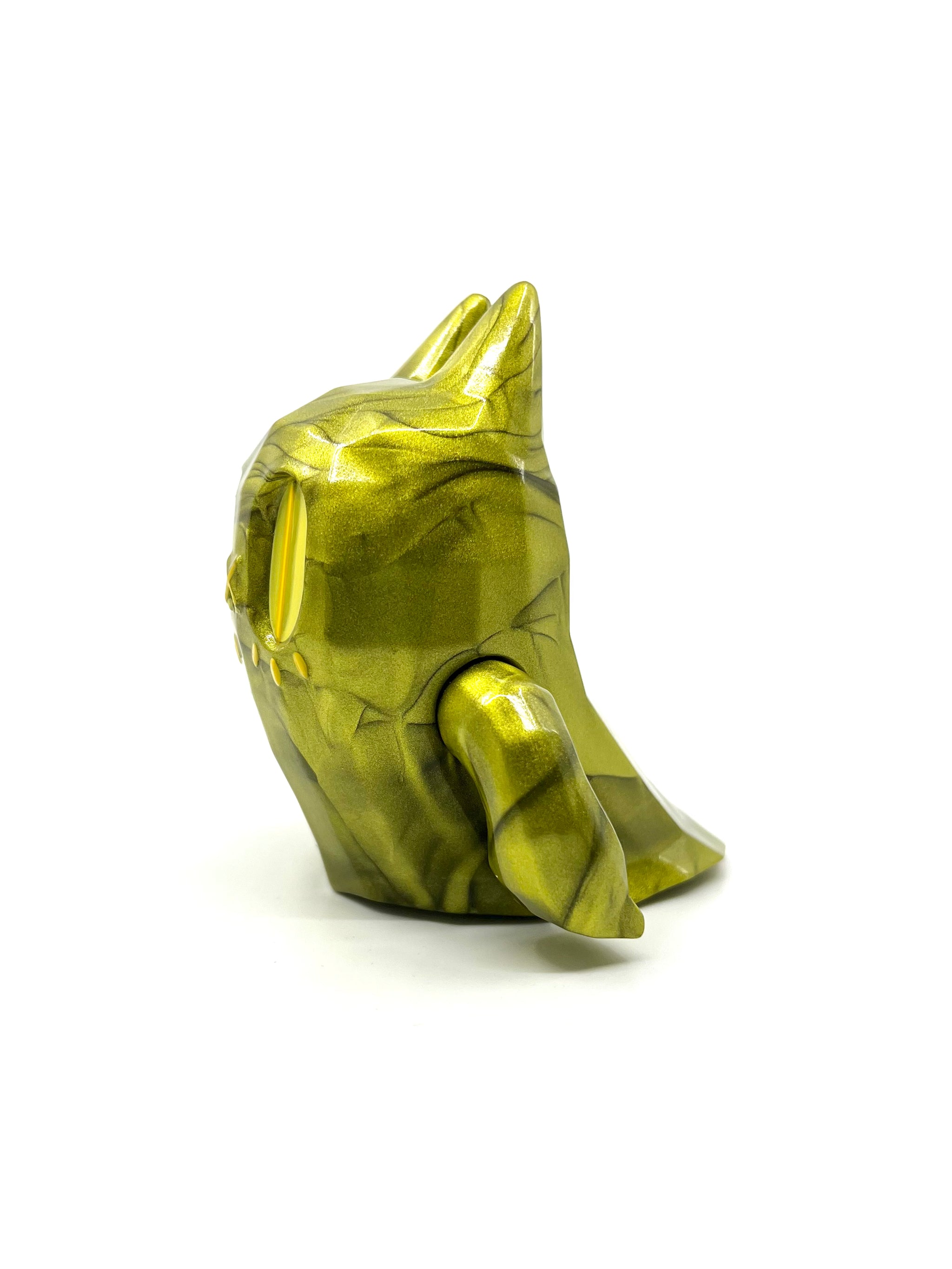 Mao - Ben the Ghost Cat - Yellow Jade - Soft Vinyl Toy - Q