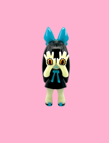 Grape Brain Devil Nigiru Chan - GID Sofubi Toy - GVQ Exhibition Color - Q Pop Exclusive