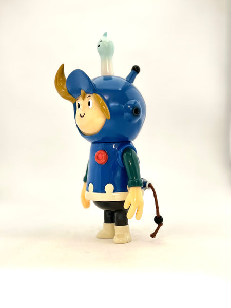 P-Man (Blue) by Hidenori Oguri - How2Work - Soft Vinyl Toy